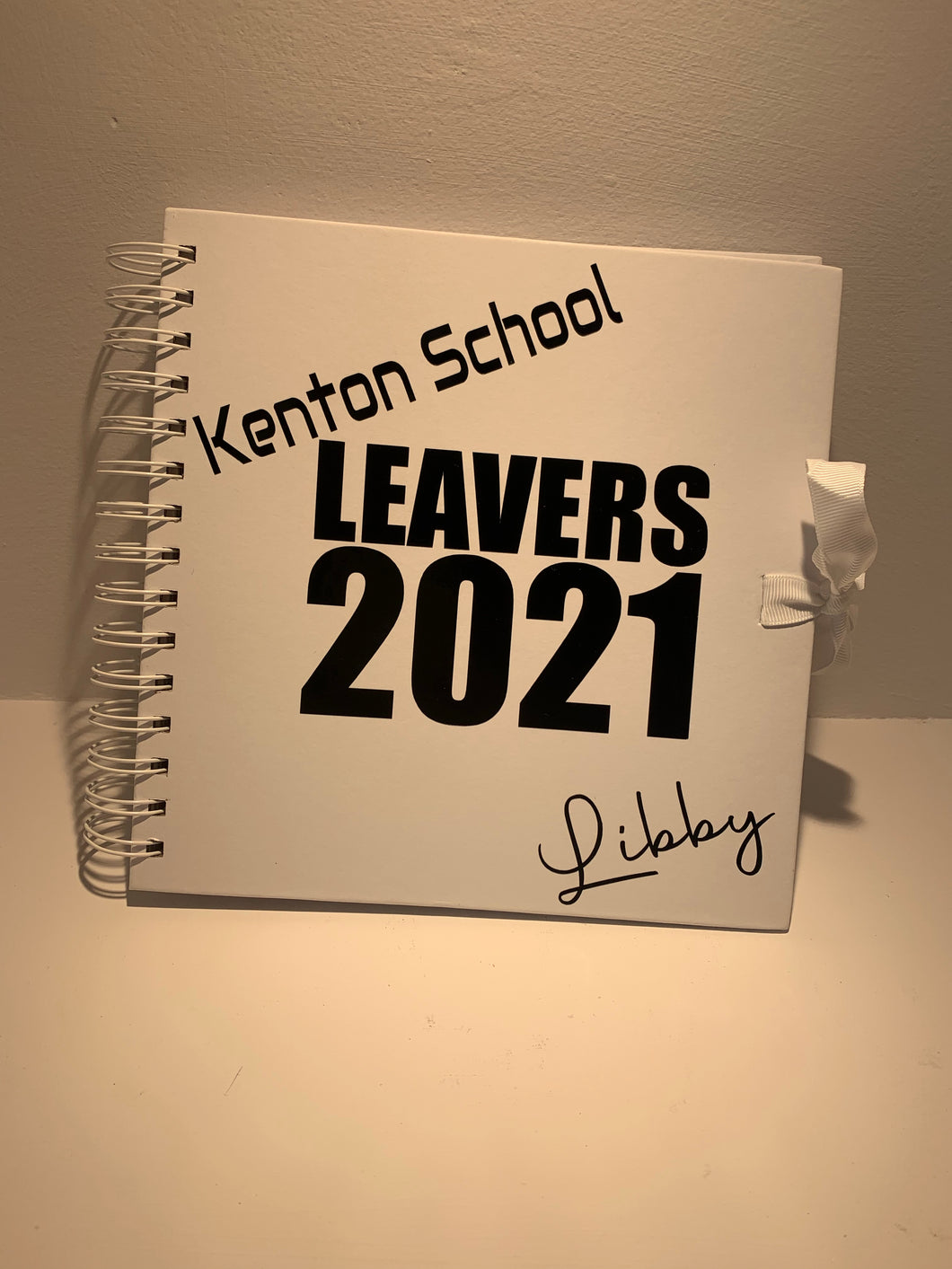 Leavers 2021 scrapbook