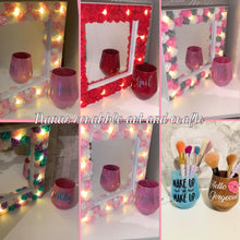 Load image into Gallery viewer, Glitter make up brush holders
