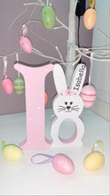 Load image into Gallery viewer, Personalised initial kinder bunny holder
